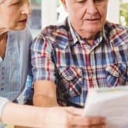 elderly people and bills