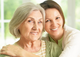 home care for the elderly: young carer