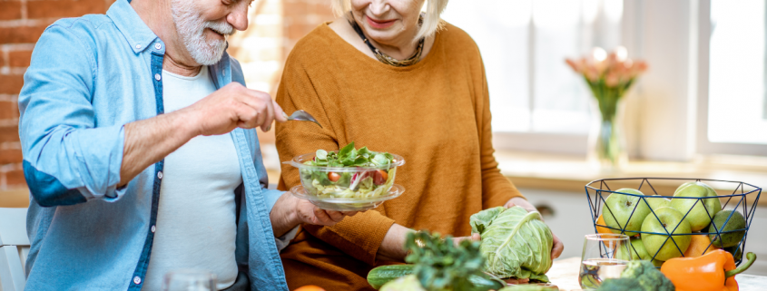 Cancer fighting foods: cooking tips for the elderly to reduce the risk of cancer.